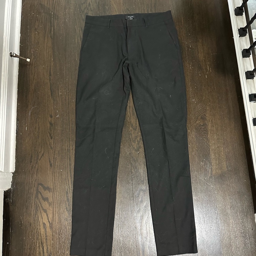 New Look Charcoal Dress Pants for Men